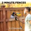 Wagner 2419306 Flexio 3500 Electric Handheld HVLP Paint Sprayer (Compatible with Stains)