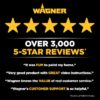 Wagner 2419306 Flexio 3500 Electric Handheld HVLP Paint Sprayer (Compatible with Stains)