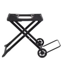 Weber 3400263 Q 2800N+ Black Steel Folding Grill cart