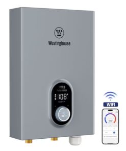 Westinghouse ET011KA3G Apolo Performance 11 kW 2.6 GPM 240-Volt Smart WiFi Control Tankless Electric Water Heater