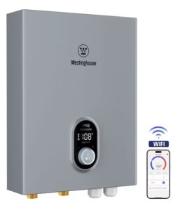 Mizudo ET027A0W EQUIK Classic 27 kW 4.4 GPM 240-Volt Touch Screen Residential Electric Tankless Water Heater