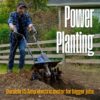 Westinghouse W18TCAC 18 in. Tilling Path 15 Amp 15 9-in Forward-rotating Corded Electric Cultivator