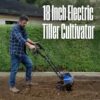 Westinghouse W18TCAC 18 in. Tilling Path 15 Amp 15 9-in Forward-rotating Corded Electric Cultivator