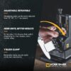 Work Sharp Precision Adjust Elite & Guided Field Knife Sharpener Kit - Professional Sharpening System for Kitchen, Pocket & Outdoor Knives - Complete 2-Piece Bundle Set