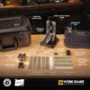 Work Sharp Professional Precision Adjust Elite Knife Sharpener Kit - Complete Sharpening System for Kitchen, Pocket & Hunting Knives - Premium Angle-Guided Sharpening