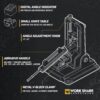 Work Sharp Professional Precision Adjust Knife Sharpener Kit - Complete Sharpening System for Kitchen, Pocket & Hunting Knives - Premium Angle-Guided Sharpening