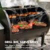 Z GRILLS ZPG-550A2E 585-Sq. in Sliver Pellet Grill