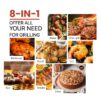 Z GRILLS ZPG-550A2E 585-Sq. in Sliver Pellet Grill