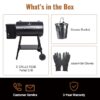 Z GRILLS ZPG-550B 567-Sq. in Black Pellet Grill