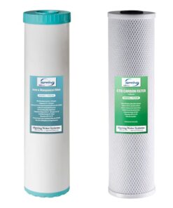 iSpring F2WGB22BM Whole House Water Filter Replacement Whole House 6-Months Replacement Filter 2 -Pack