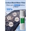 iSpring F3WGB32BCPB Whole House 12-Months Replacement Filter 3 -Pack