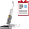 roborock F25 GT Set Wet Dry Vacuum Mop, Wet Dry Vacuum Cleaner Cordless, 20000Pa Floor Cleaner Machine for Tile Hard Floor, 194°F Self Cleaning Mop Combo with 180° Lie-Flat, 2 Extra Roller Brush