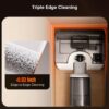 roborock F25 GT Vacuum Mop All in One, Wet Dry Vacuum Cleaner Cordless, 20000Pa Floor Cleaner Machine for Tile Hardwood Wood Vinyl Floor, Edge to Edge Self Cleaning Electric Mop with 180° Lie-Flat