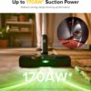 roborock H60 Pro Cordless Stick Vacuum Cleaner, 170AW Suction Power, 80-Min Runtime, 90° Bendable Tube, Dust-Detecting LED, Anti-Tangle Vacuum Cleaner for Home, Carpets, Hard Floors & Pet Hair