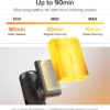 roborock H60 Ultra Cordless Stick Vacuum Cleaners, Upgraded 210AW Suction Stick Vacuum with 90-Min Runtime, 90° Bendable Tube, LED Dust Detection, Vacuum Cleaner for Carpets, Hard Floors & Pet Hair