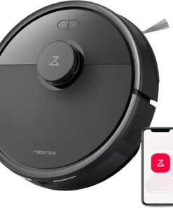 roborock Q7 L5 Robot Vacuum and Mop Combo, 8,000Pa Suction, Upgraded from Q5 Pro, Dual Anti-Tangle System, LiDAR Navigation, Multi-Level Mapping, Self-Charging Robotic Vacuum Cleaner, Black