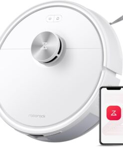 roborock Q7 M5 Robot Vacuum and Mop Combo, 10,000Pa HyperForce Suction, Robotic Vacuum Cleaner, Dual Anti-Tangle System, APP-Controlled Mopping, LiDAR Navigation, for Pet Hair and Carpet, White