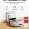 roborock Q7 M5+ Robot Vacuum and Mop, Upgraded from Q5 Max+, Up to 7-9 Weeks Self-Empty, 10000Pa Suction, Dual Anti-Tangle System for Pet Hair & Carpet, PreciSense LiDAR Navigation, App Control, White