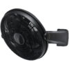 Pelonis 20-Inch Air Circulator Floor Fan with Wall Mount Option, 3-Speed Lightweight, Black, FB50-17H