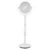 Midea Adjustable Pedestal Fan, 12 Speed, Auto Oscillation, Dust Filter, Smart, Remote, 33.9-44.1", White Midea Adjustable Pedestal Fan, 12 Speed, Auto Oscillation, Dust Filter, Smart, Remote, 33.9-44.1", White