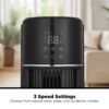Better Homes & Gardens 40-Inch Tower Fan with LED Display and 3-Speed Settings, Remote, Black, BHS2803696724BV Better Homes & Gardens 40-Inch Tower Fan with LED Display and 3-Speed Settings, Remote, Black, BHS2803696724BV