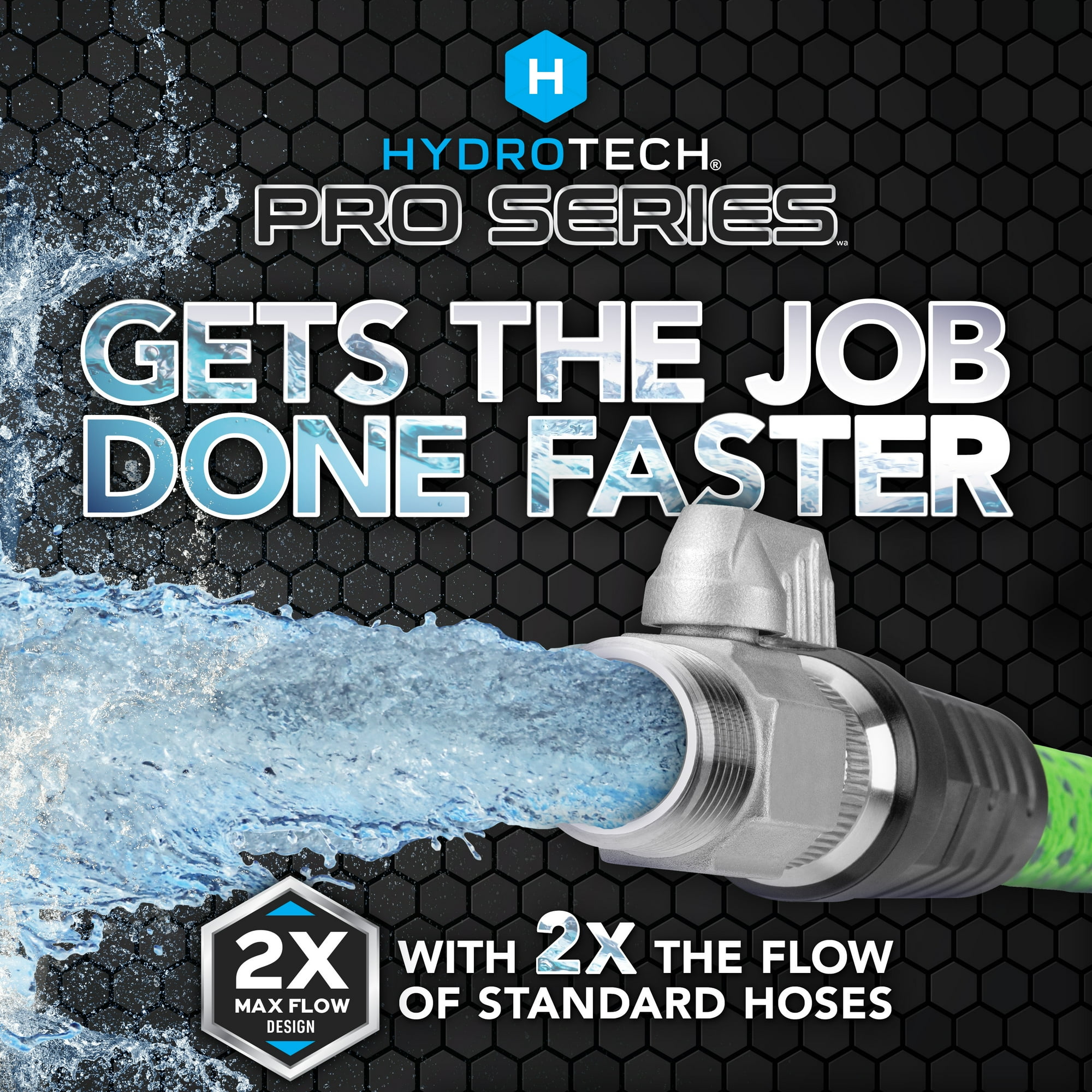 07c04412-9655-4a88-85b7-83ff8cd6ec5b.254e83d0ca3dff467d6469b3136d758e.jpeg HydroTech Pro Series 3/4" x 50ft Expandable Garden Hose - Kink-Free, 2x Flow, Lightweight