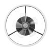 Better Homes & Gardens 20" Black Modern Ceiling Fan Fandelier with Color Changing Light, 5 Blades & Remote Better Homes & Gardens 20" Black Modern Ceiling Fan Fandelier with Color Changing Light, 5 Blades & Remote