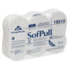 Georgia-Pacific Sofpull Centerpull Toilet Paper, 19510, 6 Rolls per Case