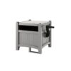 Suncast 100 ft. Gray Free Standing Hideaway Hose Reel Suncast 100 ft. Gray Free Standing Hideaway Hose Reel