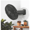 Pelonis 20-Inch Air Circulator Floor Fan with Wall Mount Option, 3-Speed Lightweight, Black, FB50-17H
