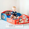 Nick Jr. PAW Patrol Plastic Sleep and Play Toddler Bed by Delta Children