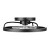 Better Homes & Gardens 20" Black Modern Ceiling Fan Fandelier with Color Changing Light, 5 Blades & Remote Better Homes & Gardens 20" Black Modern Ceiling Fan Fandelier with Color Changing Light, 5 Blades & Remote