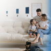 Midea 42" Tall 3-Speed Smart Tower Fan with Wi-Fi, New, Blue, MFT1021CRWB Midea 42" Tall 3-Speed Smart Tower Fan with Wi-Fi, New, Blue, MFT1021CRWB