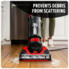 Dirt Devil Bagless Upright Vacuum Cleaner, Multi-Surface Extended Reach+, Pet Friendly, Above Floor Cleaning, Upholstery Tool, UD76330V, Black Dirt Devil Bagless Upright Vacuum Cleaner, Multi-Surface Extended Reach+, Pet Friendly, Above Floor Cleaning, Upholstery Tool, UD76330V, Black