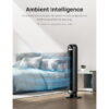 DREO 36" Tower Fans for Home, 90° Oscillating Fan, 24 Ft/s High Velocity, Standing Fan with Remote Control, LED Display, 4 Speeds, 4 Modes, 8H Timer, Quiet for Bedroom, Office