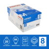Staples 8.5" x 11" Multipurpose Paper 20 lbs. 94 Brightness 500/RM 8 RM/CT 1149611