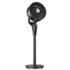 DREO Pedestal Fans for Home, 20dB Ultra Quiet, 2-in-1 Table Floor Fan, 29.2 ft/s Hyperfast Airflow, 90° Oscillation 105° Tilt Standing Fan, 3 Modes 8 Speeds with Remote, 8H Timer, Aroma Pad, 2026 New