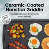 Chefman All-Purpose 10" x 16" Nonstick Griddle, Black