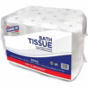 Genuine Joe Solutions, GJO91000, Double Capacity 2-ply Bath Tissue, 36 / Carton, White