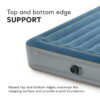 Intex 15" Queen Essential Rest Dura-Beam Deluxe Airbed Mattress with Built in Pump