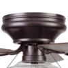 Better Homes & Gardens Wyndham 52'' Bronze Traditional LED Flush Mount Dining Room Ceiling Fan