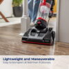 BISSELL CleanView Compact Bagless Upright Vacuum with Scatter-Free Technology, Powerful Suction, Extended Reach, Model 3508T, Red