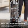 BISSELL PowerForce Helix, Bagless, Upright Vacuum, Pet Friendly, Helix Dirt Separation System, Lightweight, 4364, Gray & Black