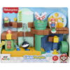 Fisher-Price Little People My Mario Adventure Playset, Musical Toddler Toy with 2 Figures