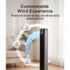 NFTIGB Tower Fan for Bedroom, 36 inch Oscillating Fans that Blow Cold Air, 3 Speeds, 3 Modes 12H Timer, Standing Floor Fan for Home Office, Black