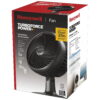 Honeywell 10" Black Turbo Force Power Oscillating Table Fan, 35ft Air Circulation Power, 3 Speed, 45° Pivot, HPF860BWM Honeywell 10" Black Turbo Force Power Oscillating Table Fan, 35ft Air Circulation Power, 3 Speed, 45° Pivot, HPF860BWM