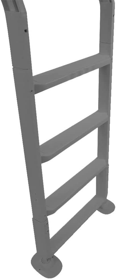 41xBV58CqsL._AC_SL1000_.jpg Aqua Select Heavy-Duty in-Pool Ladder | Grey | Supports 300 Pounds | Easy-to-Install Design | Gray