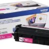 Brother TN433BK, TN433C, TN433M, TN433Y High Yield Black, Cyan, Magenta and Yellow Toner Cartridge Set