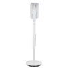 Midea Adjustable Pedestal Fan, 12 Speed, Auto Oscillation, Dust Filter, Smart, Remote, 33.9-44.1", White Midea Adjustable Pedestal Fan, 12 Speed, Auto Oscillation, Dust Filter, Smart, Remote, 33.9-44.1", White