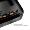 Mainstays Kitchen Automatic Trash Can, 13.2 Gallon Plastic Motion Sensor Garbage Bin, Black